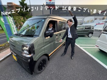 NewエブリィJリミテッド店頭に！！